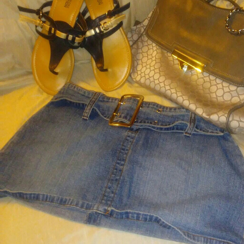 XOXO mini skirt.